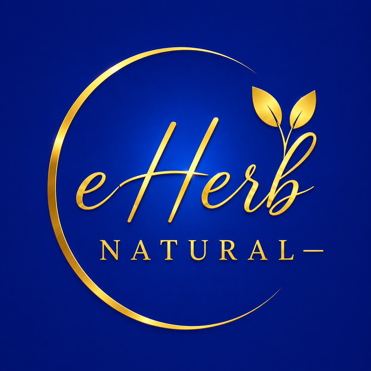 eHerb Natural logo upper right